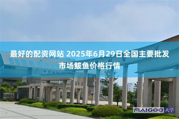 最好的配资网站 2025年6月29日全国主要批发市场鲅鱼价格